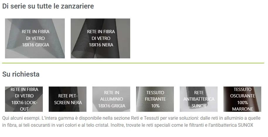 Rete zanzariere